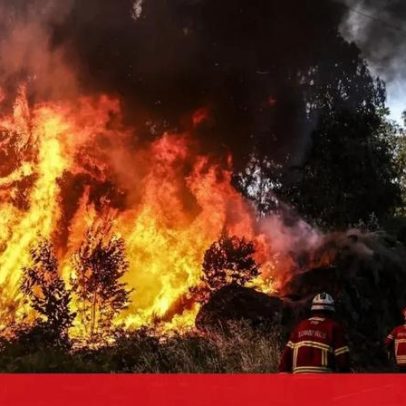 Incêndio em Vouzela é a principal preocupação em Portugal