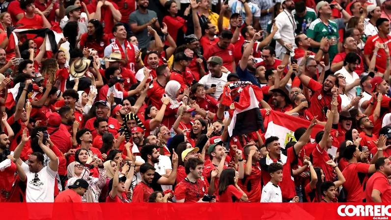 Adeptos do Egito comemoram vitória frente à Austrália
