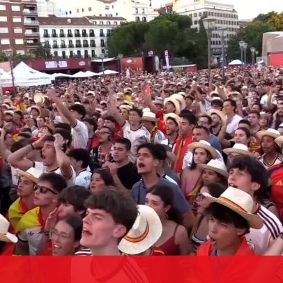 Espanha vence Áustria e Madrid celebra vitória no Mundial