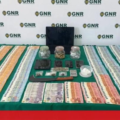 GNR prende traficantes e apreende 11 mil euros em numerário