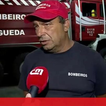 Fogo perto de duas povoações em Águeda extinto e sem risco
