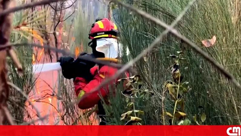Bombeiros espanhóis reforçam combate a incêndios no centro de Portugal