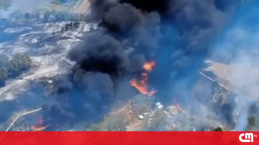 Incêndios florestais na Albânia obrigam evacuação de residentes