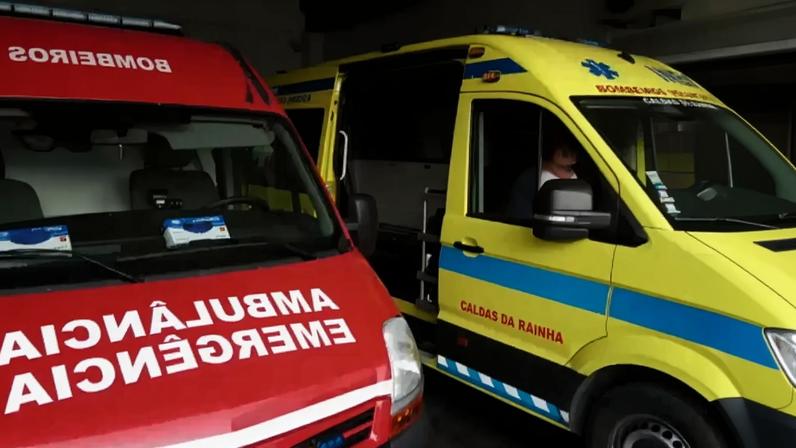 Jovem fica ferido após queda de falésia nas Caldas da Rainha