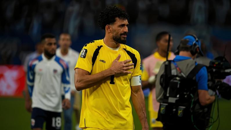 Vozinha após jogo de Cabo Verde frente à Argentina