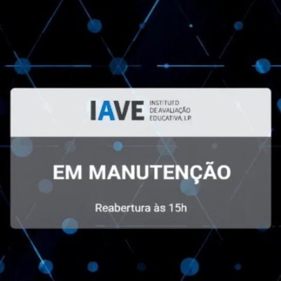Plataforma de classificação dos Exames Nacionais em manutenção até às 15h00