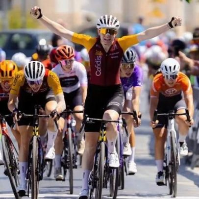 Martina Alzini vence a segunda etapa da Volta a Portugal feminina