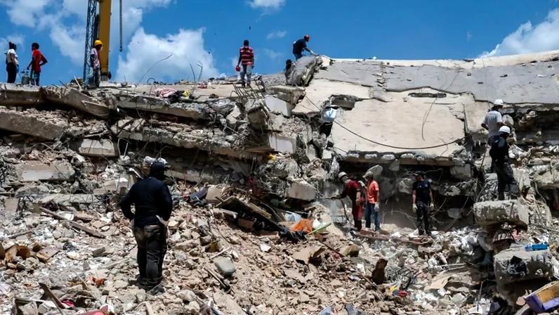 Destruição em Catia La Mar
