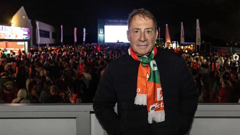 Luís Filipe Menezes na Fan Zone Betano Medialivre
