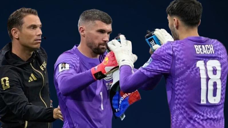 O momento em que Mathew Ryan entrou para o lugar de Patrick Beach