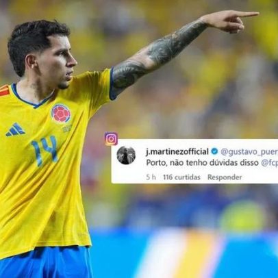 Jackson Martínez aprova Gustavo Puerta no FC Porto