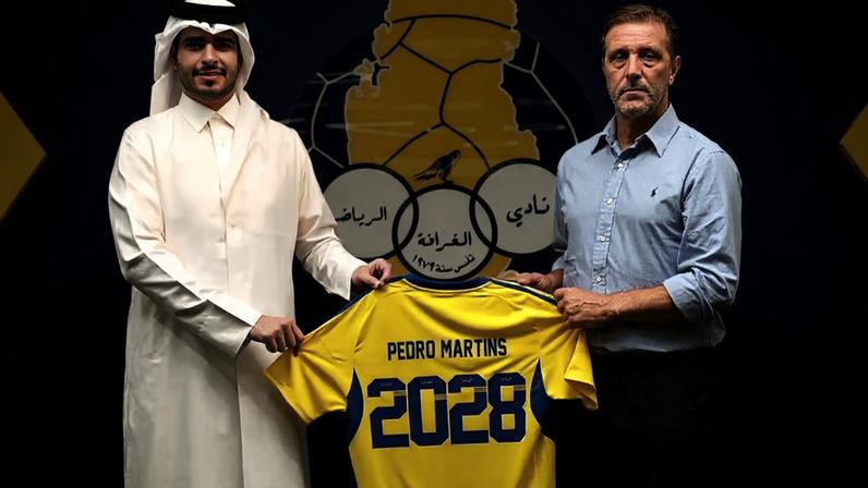 Pedro Martins renova com Al Gharafa até 2028
