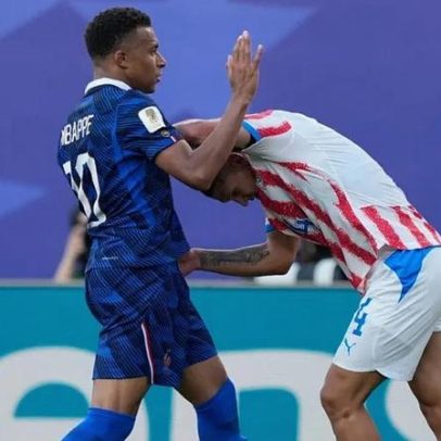 Mbappé acusa o Paraguai de não jogar futebol e ameaça retaliação