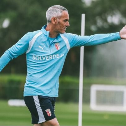 Vicens inicia estágio do Sp. Braga Inglaterra e quer gente com fome de melhorar