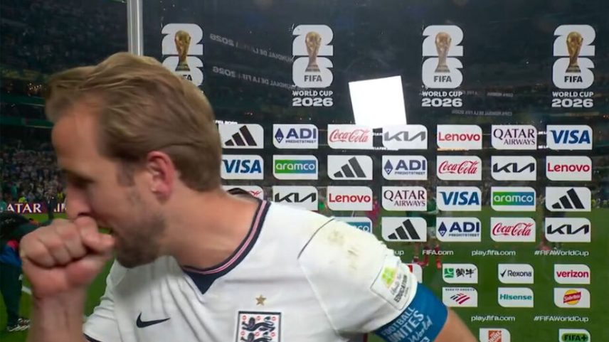 Harry Kane fica rouco e protagoniza momento divertido no Mundial