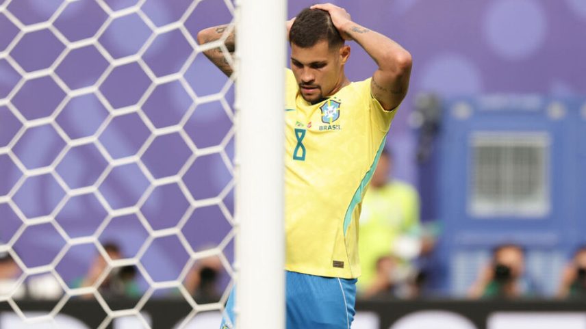 Ancelotti revela por que Bruno Guimarães bateu o penálti contra a Noruega